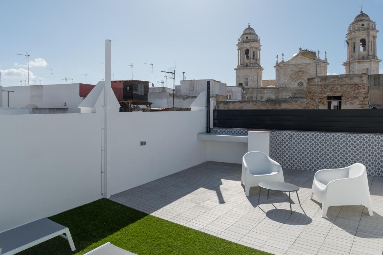 Atico Gades De La Catedral Leilighet Cádiz Eksteriør bilde